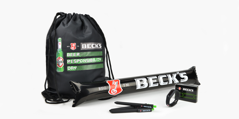 Gadget personalizzati Beck's